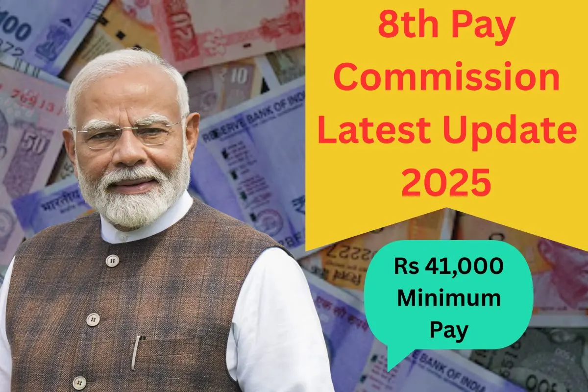 8th Pay Commission Latest Update 2025: 30-34% Salary Hike, Rs 41,000 Minimum Pay Expected from Jan 2026