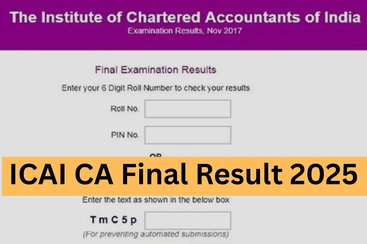ICAI CA Final Result 2025: Everything You Need to Know
