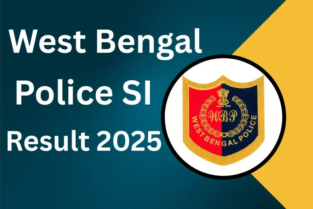 West Bengal Police SI Result 2025 Date - WBPRB SI prelims result