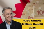 $360 Ontario Trillium Benefit 2025: Payment Date, Eligibility & Amount Details
