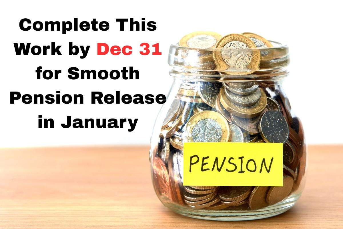 Alert for Pensioners, Complete This Work by Dec 31 for Smooth Pension Release in January