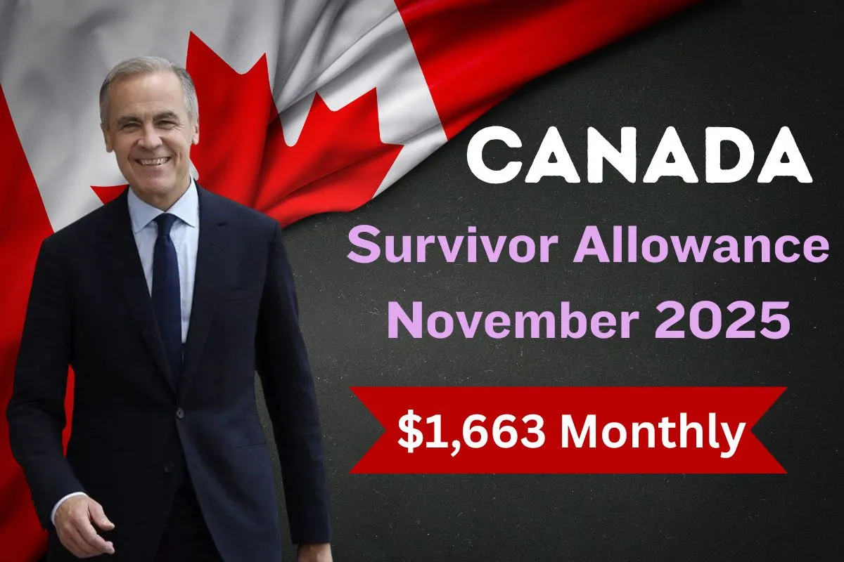 Canada Survivor Allowance November 2025 – $1,663 Monthly Support Confirmed