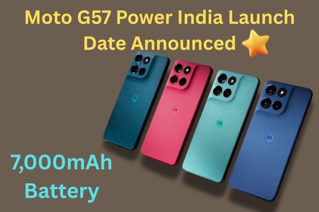 Moto G57 Power India Launch Date Announced; Set to Debut With Massive 7,000mAh Battery