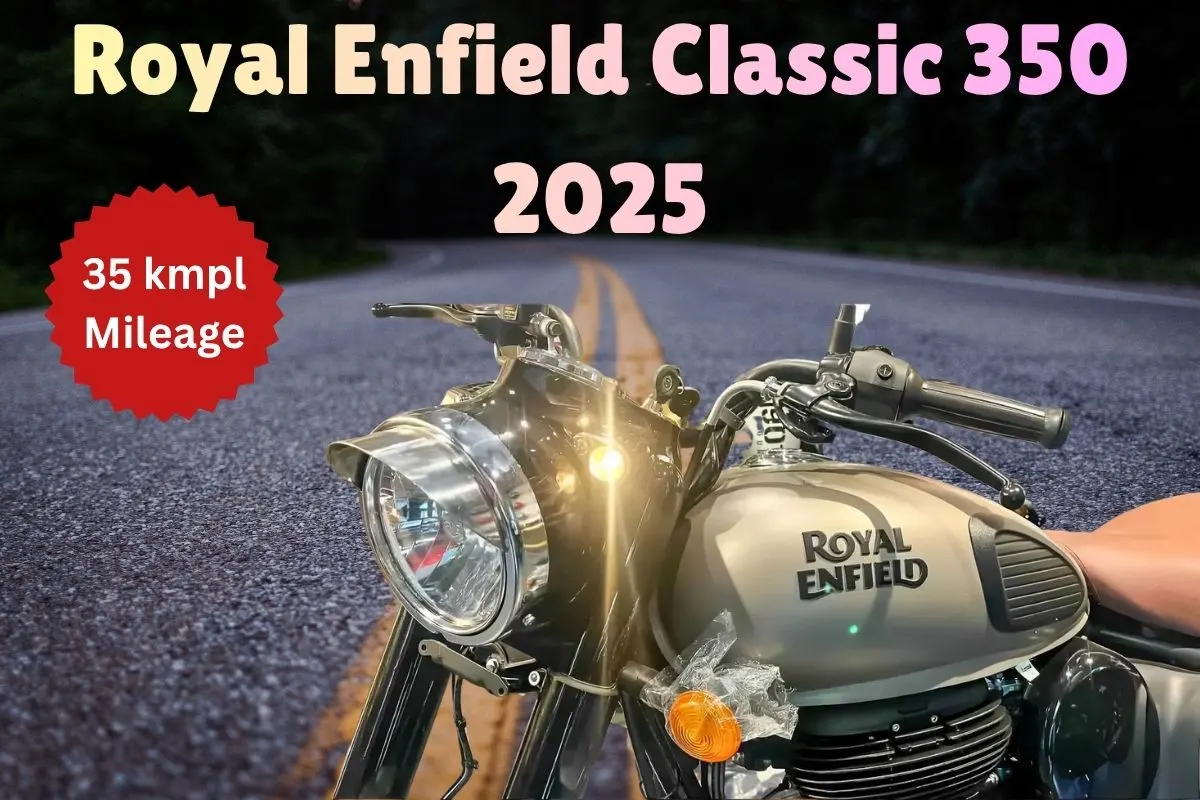 Royal Enfield Classic 350 2025 - Retro Style Motorcycle with 35 kmpl Mileage and 349cc Engine