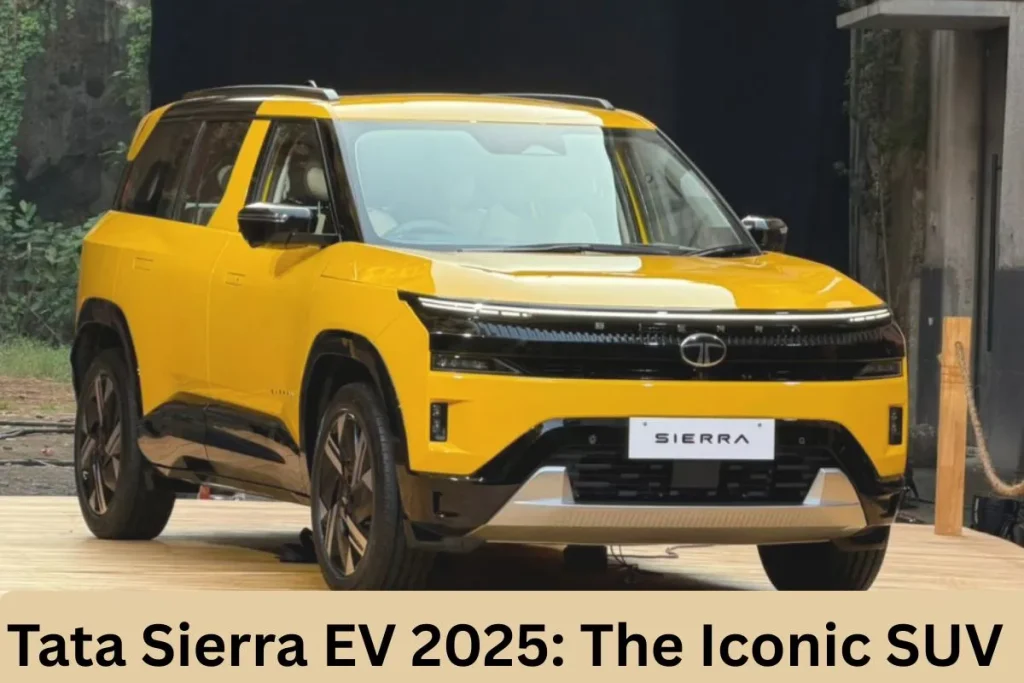Tata Sierra EV 2025: The Iconic SUV Is Finally Making a Comeback