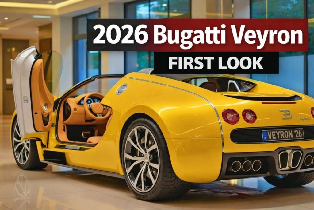 2026 Bugatti Veyron First Look: Extreme Speed, Next-Gen Tech & Record-Breaking Performance