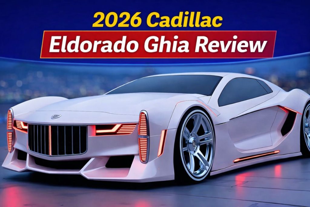 2026 Cadillac Eldorado Ghia Review: The Legendary Luxury Coupe Makes a Stunning Comeback