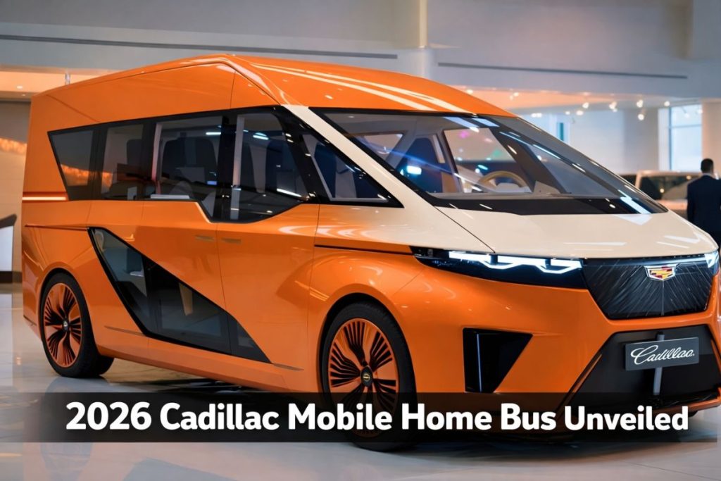 2026 Cadillac Mobile Home Bus Unveiled: Engine Specs, Smart Features & Mileage