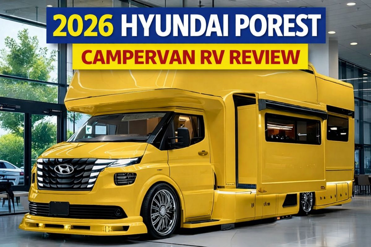 2026 Hyundai Porest Campervan RV Review: Compact Luxury for the Future of Travel