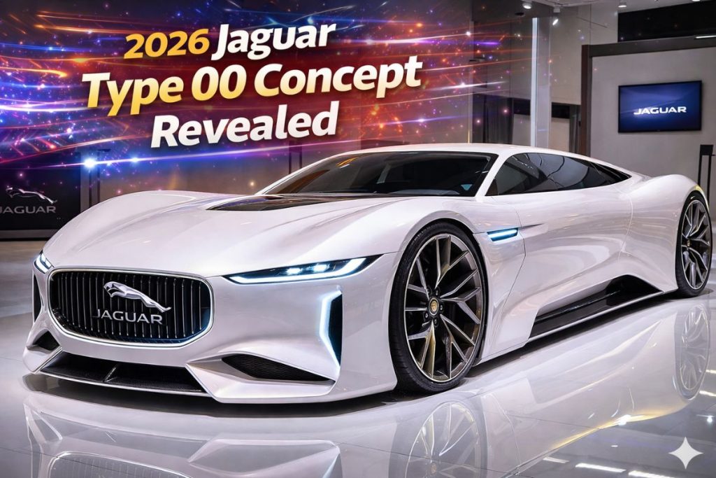 2026 Jaguar Type 00 Concept Revealed: A Radical Electric Vision Redefining Luxury Performance