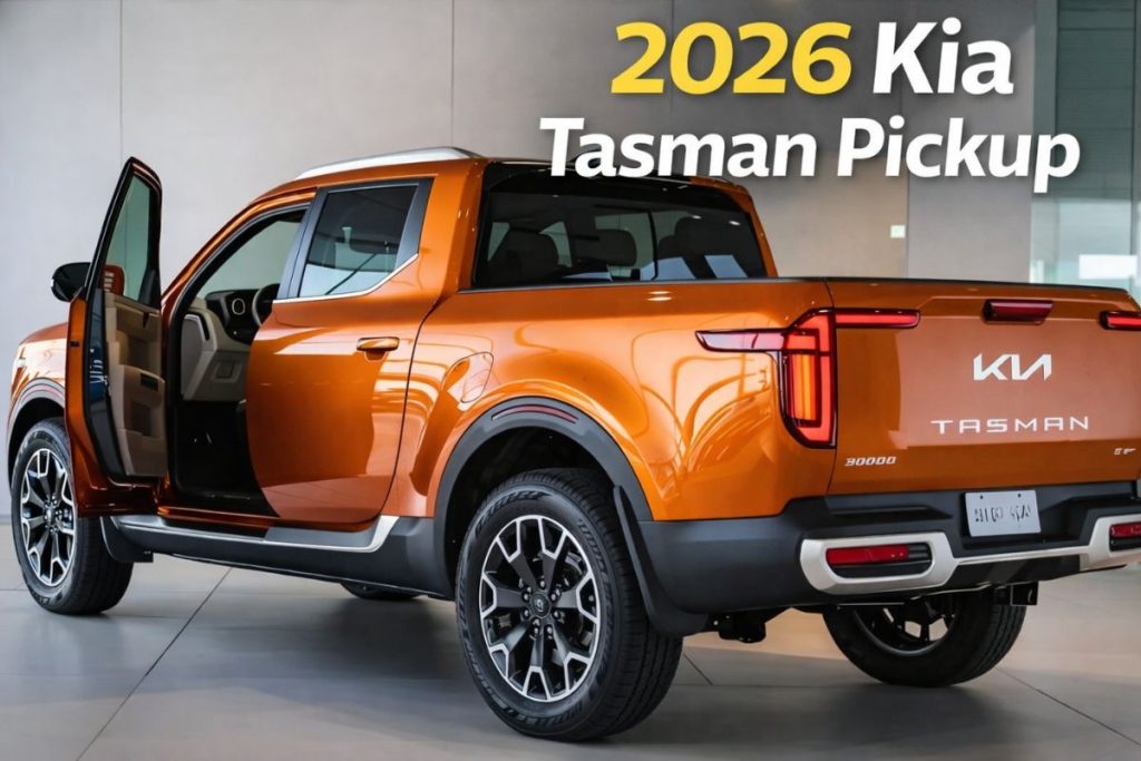 2026 Kia Tasman Pickup: Robust Design, Power, and Intelligent Technology