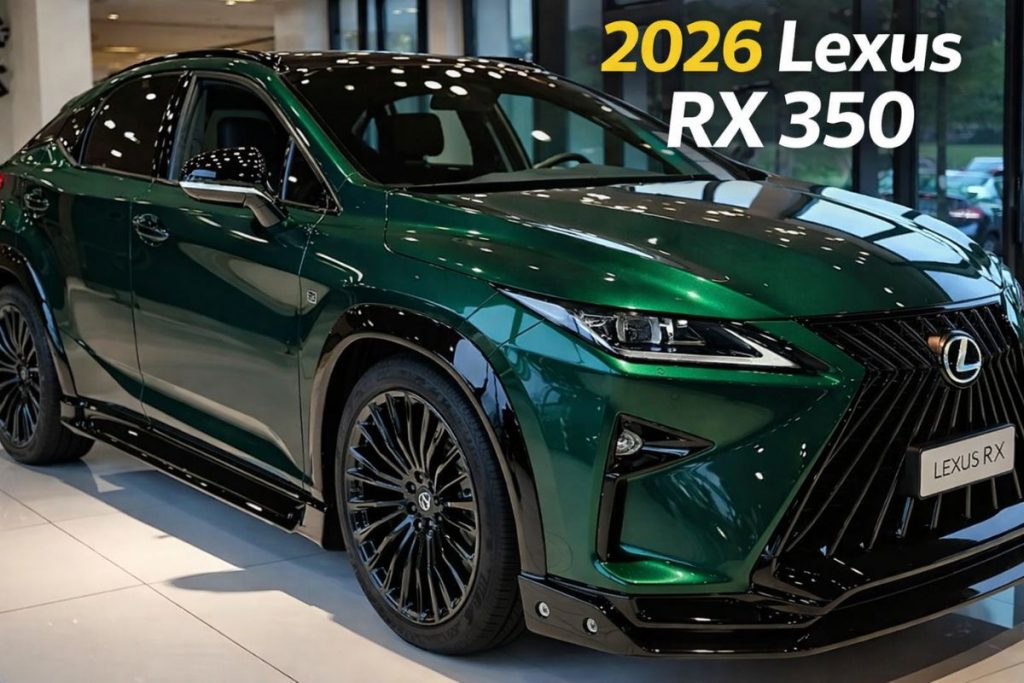 2026 Lexus RX 350: Luxury SUV with Hybrid Engine and up to 45 MPG