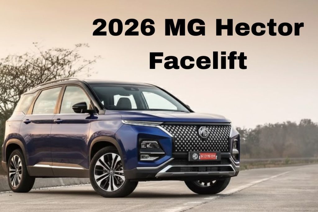 2026 MG Hector Facelift: New 10GB RAM Infotainment, Interior & Latest Spy Shot