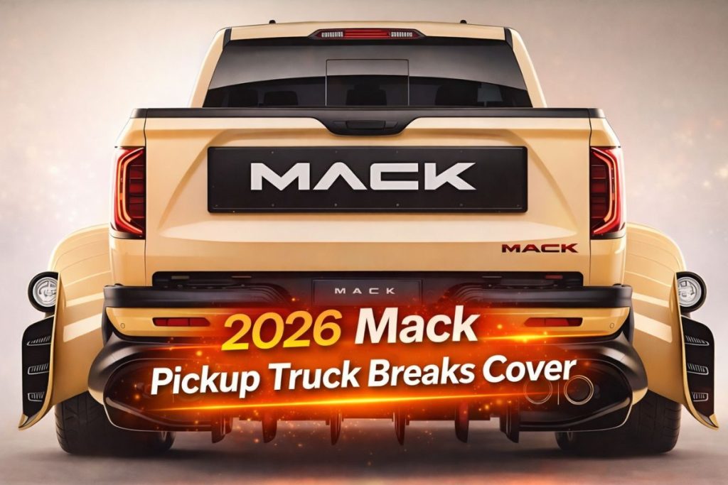 2026 Mack Pickup Truck Breaks Cover – Heavy-Duty Performance, Premium Interior