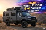 2026 Storm Runner 6×6 Camper Unleashed: The Ultimate Off Road Adventure Rig Built for the World’s Toughest Terrain
