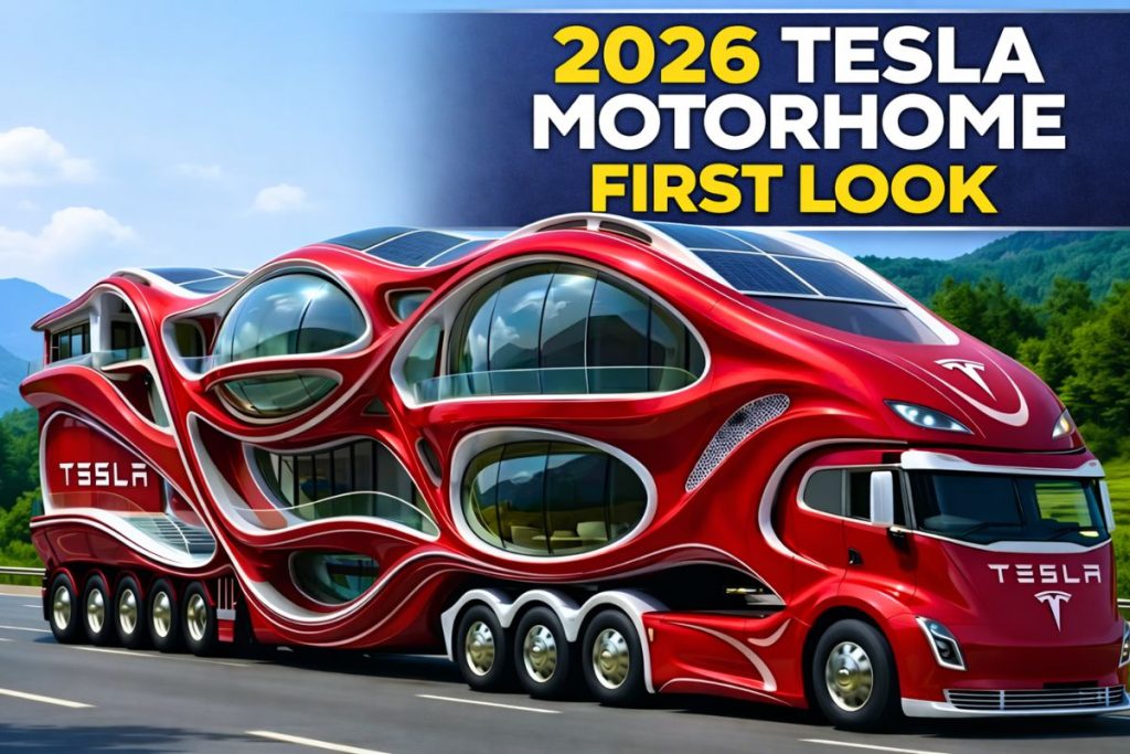 2026 Tesla Motorhome First Look: Smart Living, Zero Emissions & Next-Level Comfort