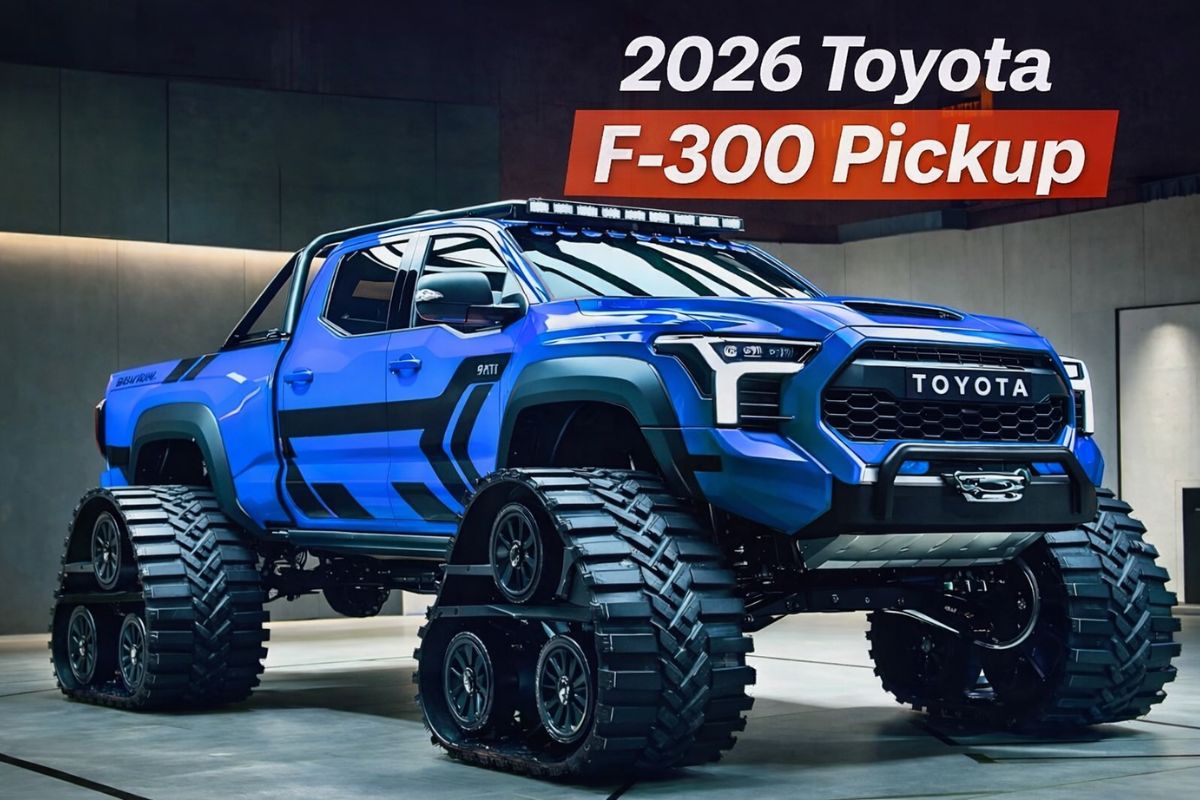 2026 Toyota F-300 Pickup: First Look at the World’s Most Powerful New Truck