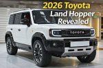 2026 Toyota Land Hopper Revealed: Rugged Design, Powerful Engine, Smart Technology, and Fuel Economy Details
