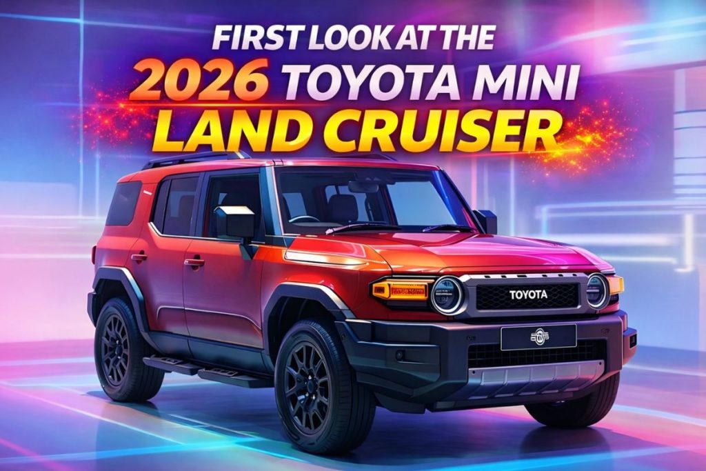 First Look at the 2026 Toyota Mini Land Cruiser: Performance, Features, and Styling