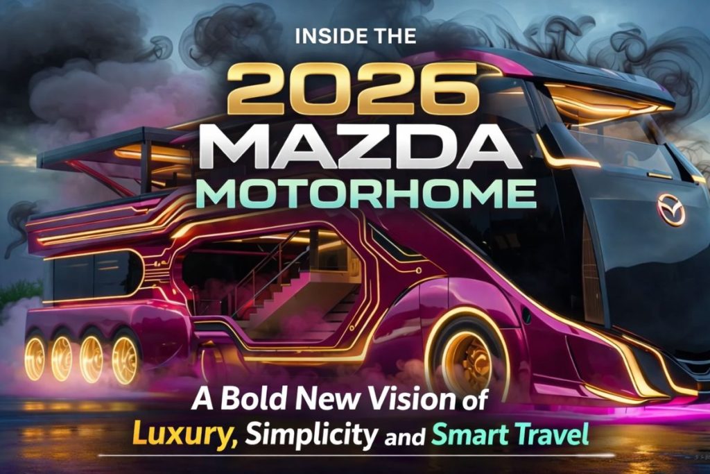 Inside the 2026 Mazda Motorhome: A Bold New Vision of Luxury, Simplicity and Smart Travel