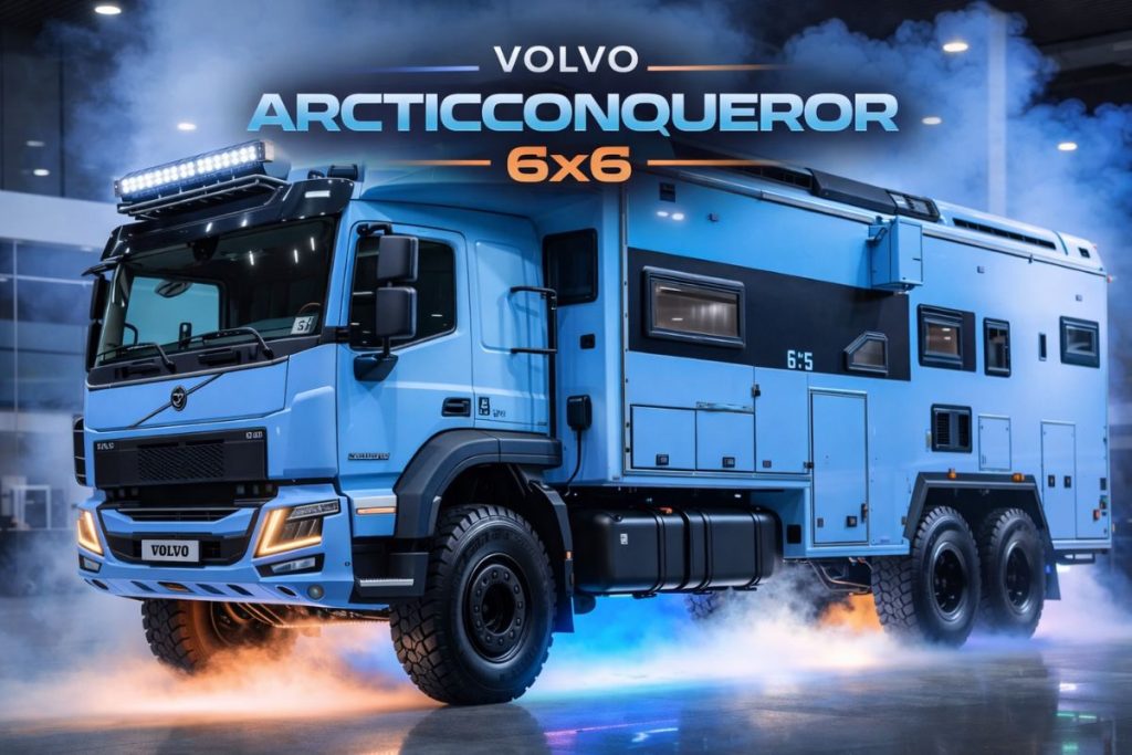 Meet the 2026 Volvo ArcticConqueror 6×6: A Brutal New Beast Built to Crush Ice, Snow and the World’s Harshest Terrain