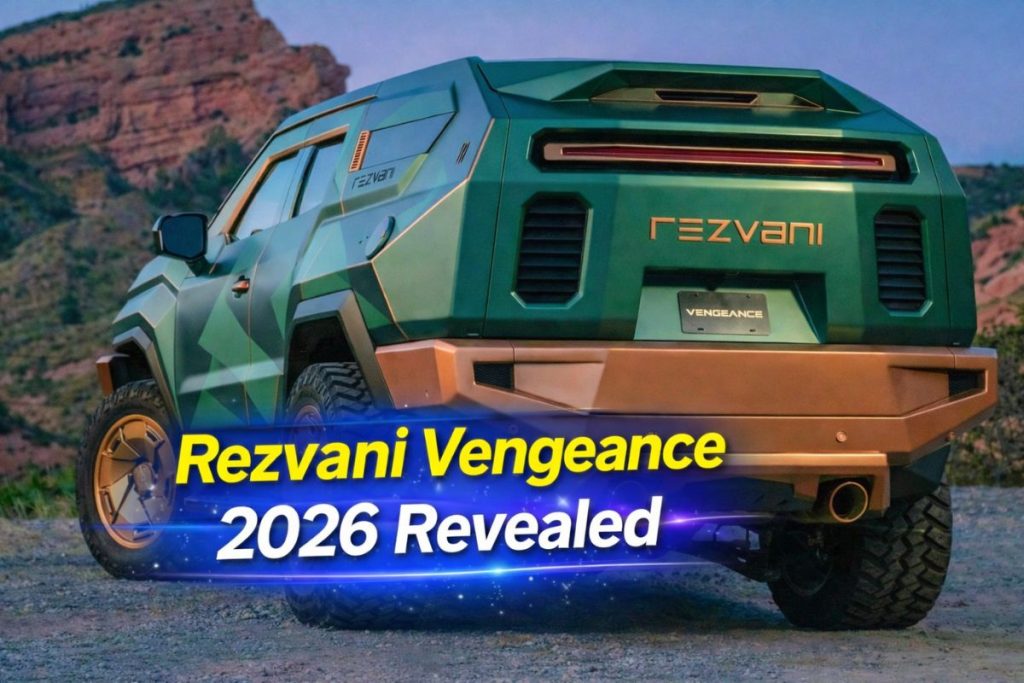 Rezvani Vengeance 2026 Revealed – Bulletproof Luxury SUV Built Like a Tank