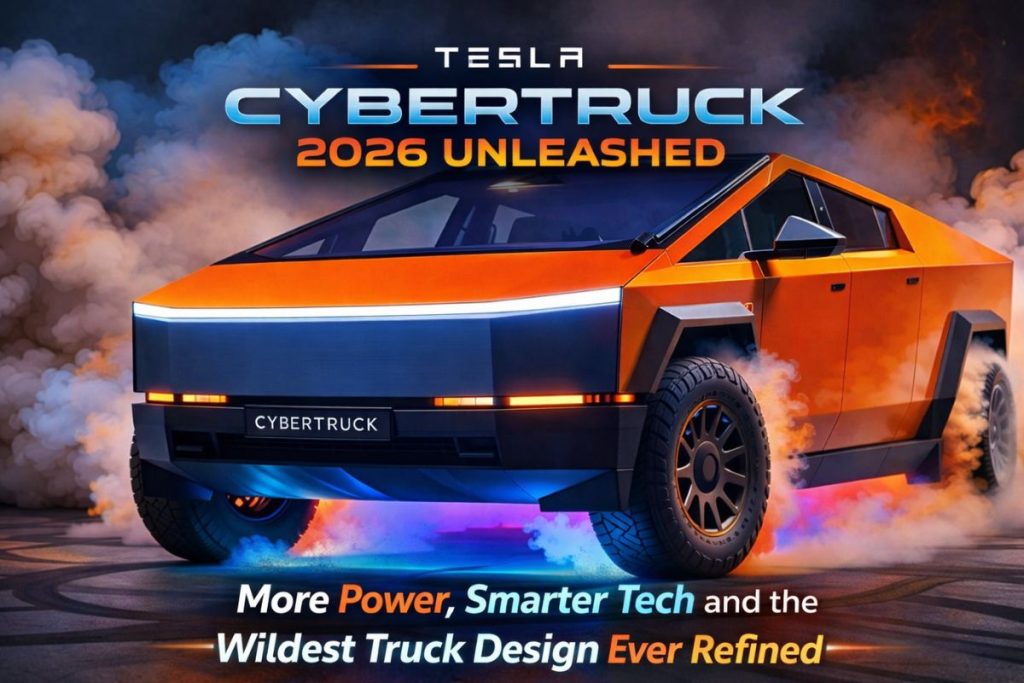 Tesla Cybertruck 2026 Unleashed: More Power, Smarter Tech and the Wildest Truck Design Ever Refined