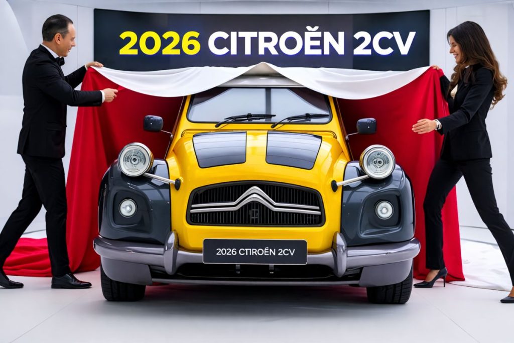 The 2026 Citroën 2CV Makes a Shock Comeback With Retro Charm and Futuristic Tech
