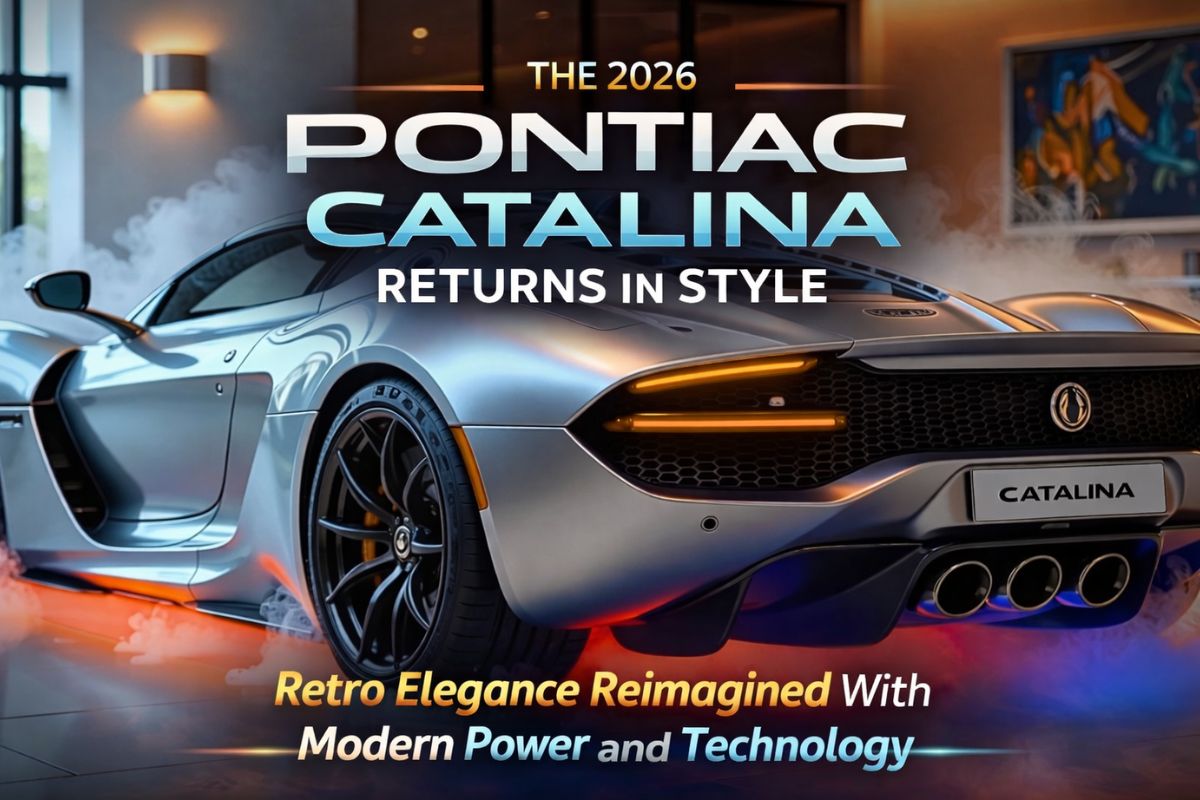 The 2026 Pontiac Catalina Returns in Style: Retro Elegance Reimagined With Modern Power and Technology