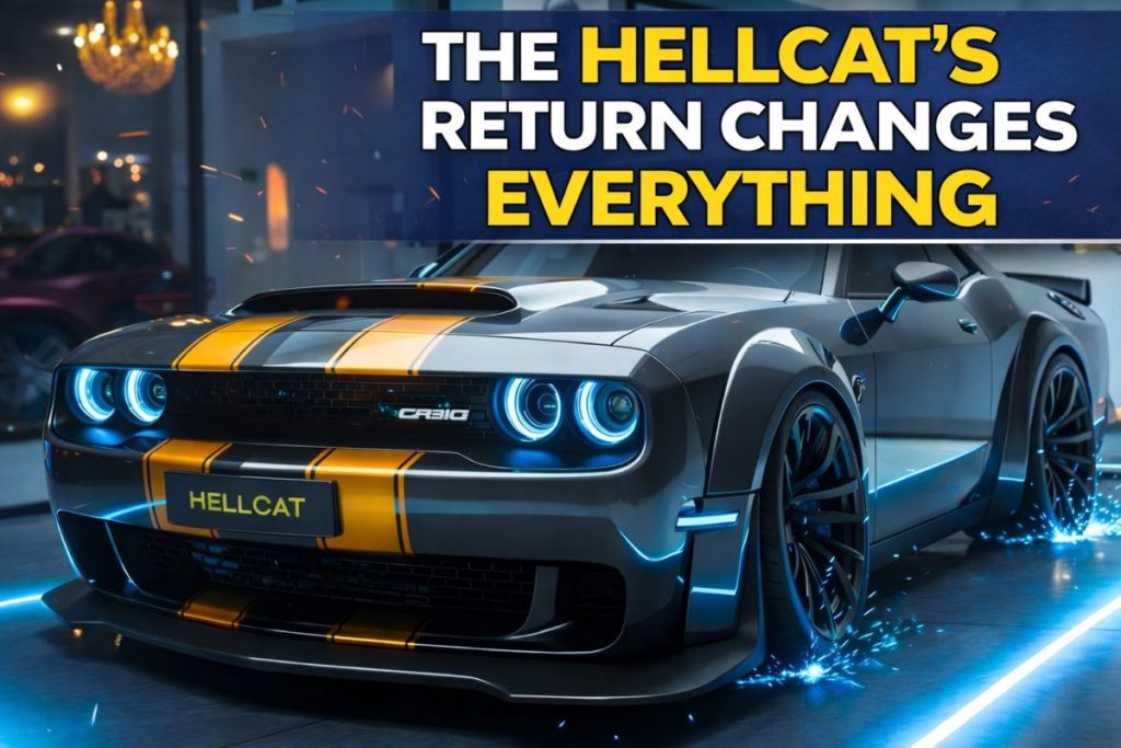 The Hellcat’s Return Changes Everything – 2026 Challenger Goes Full Beast Mode