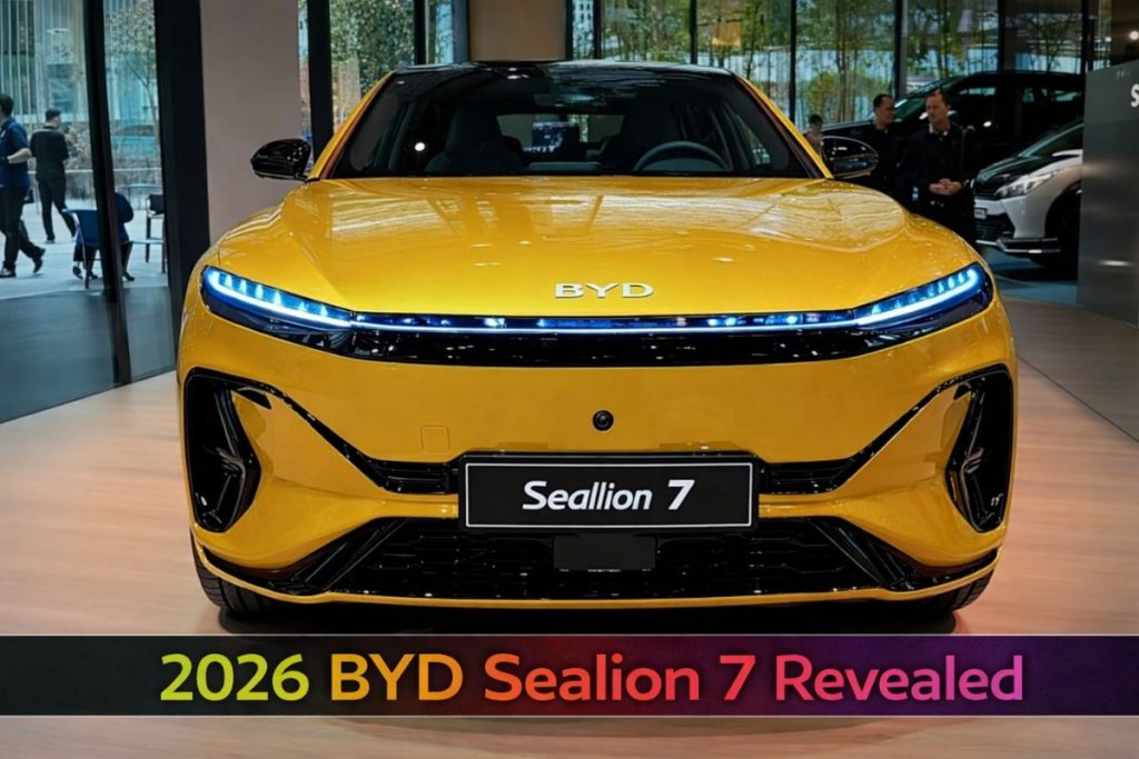 2026 BYD Sealion 7 Revealed: The Electric SUV That Could Dethrone Tesla Model Y
