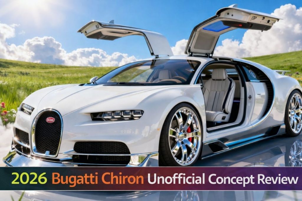 2026 Bugatti Chiron Unofficial Concept Review: The Celestial Predator Redefining Hypercars