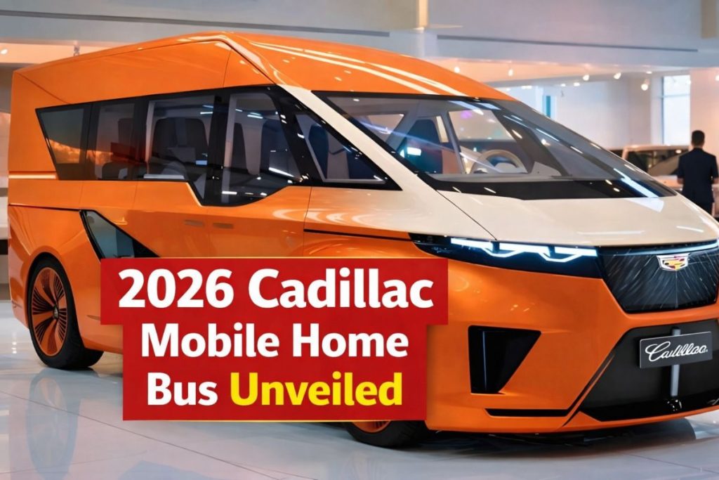2026 Cadillac Mobile Home Bus Unveiled: Engine Specs, Smart Features & Mileage