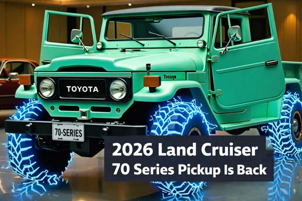 2026 Land Cruiser 70 Series Pickup Is Back: Retro Styling, Modern Power, and Legendary Durability